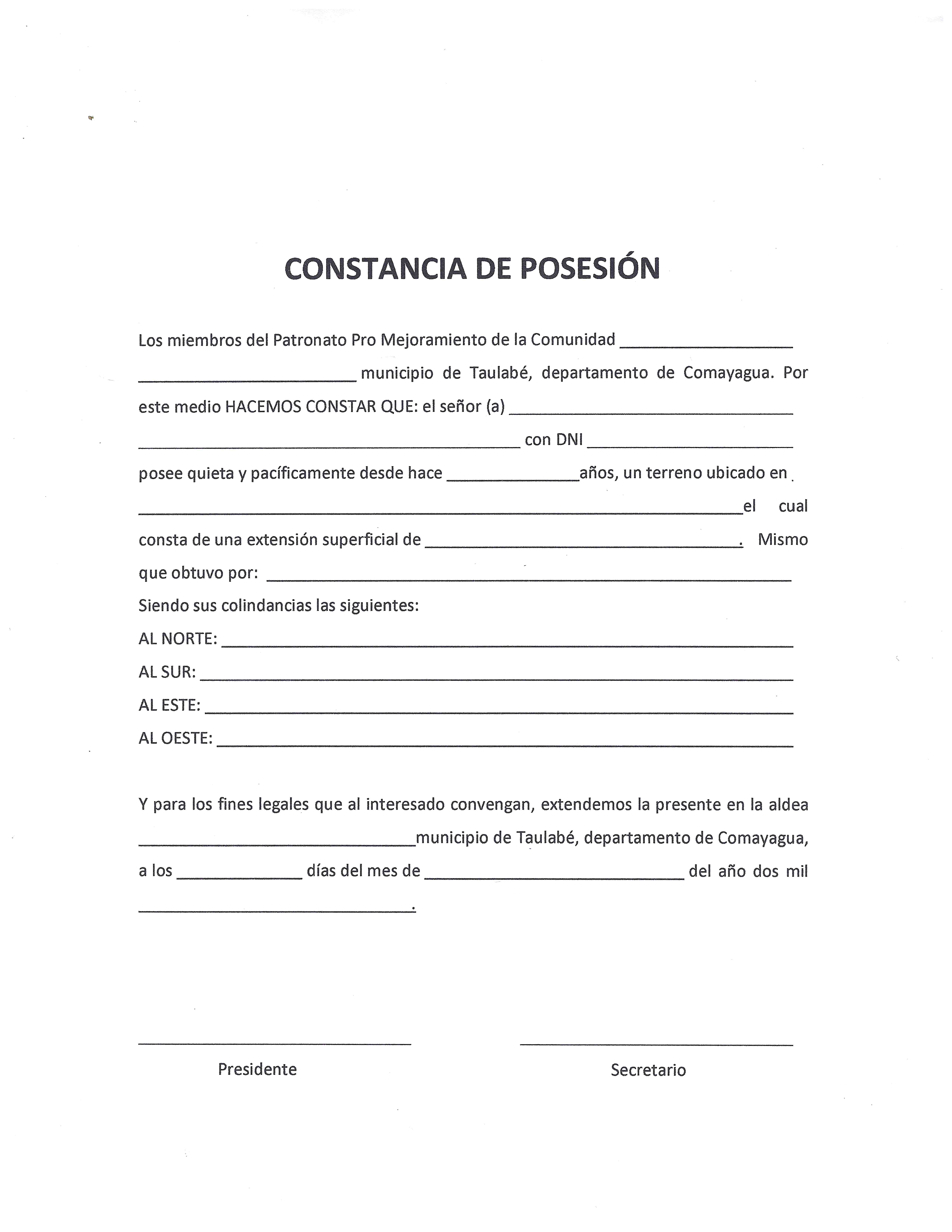 Constancia de Energía