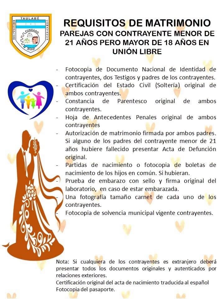 Menores de 21 Unión Libre